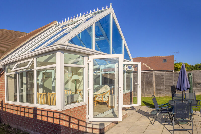 Glass Conservatory in Worthing West Sussex